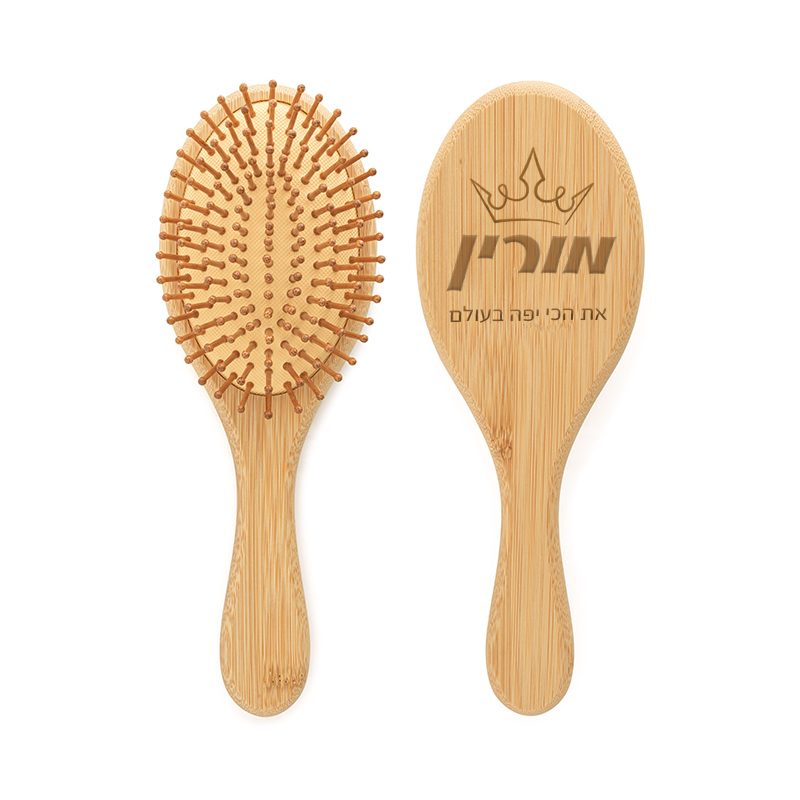 מברשת עץ עגולה – תמונה 4